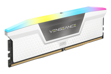 Corsair Vengeance RGB 32GB (2x16GB) DDR5-6000 CL36 White XMP (CMH32GX5M2B6000C36W) — 3