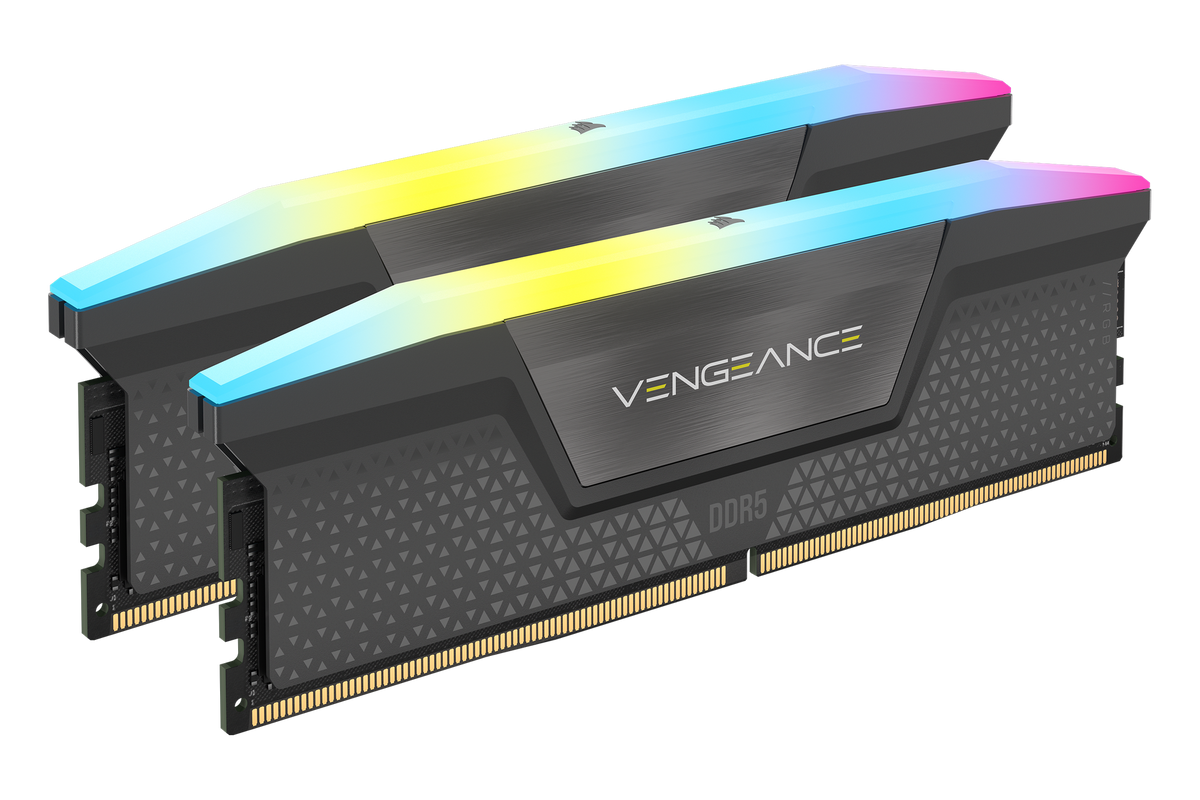 Corsair Vengeance RGB 32GB (2x16GB) DDR5-6400 CL32 Grey (CMH32GX5M2B6400Z32) — 1