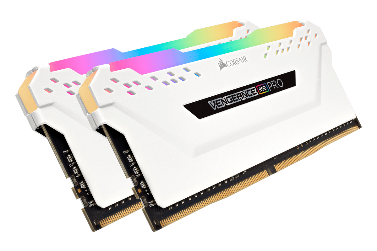 Corsair Vengeance RGB Pro 16GB (2x8GB) DDR4-3000 CL15 White — 1