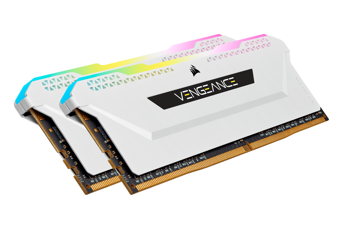 Corsair Vengeance RGB Pro SL 16GB (2x8GB) DDR4-3200 CL16 White — 1