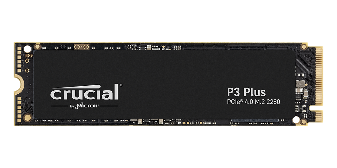 Crucial P3 Plus 500GB PCIe 4.0 NVMe — 1