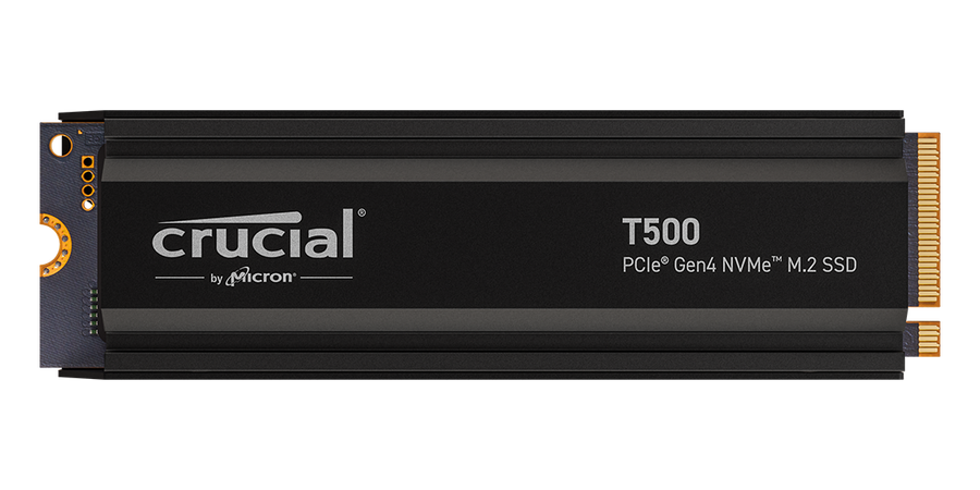 Crucial T500 1TB PCIe 4.0 NVMe with Heatsink — 1