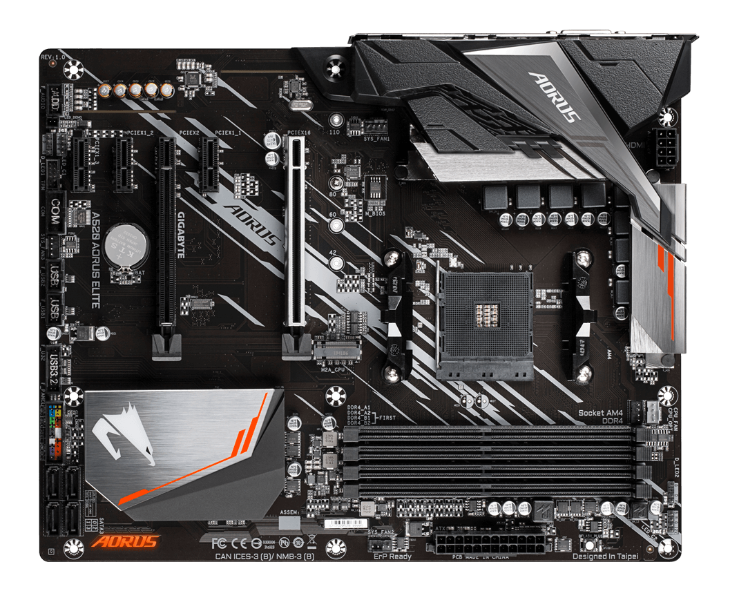 Gigabyte A520 AORUS ELITE — 1