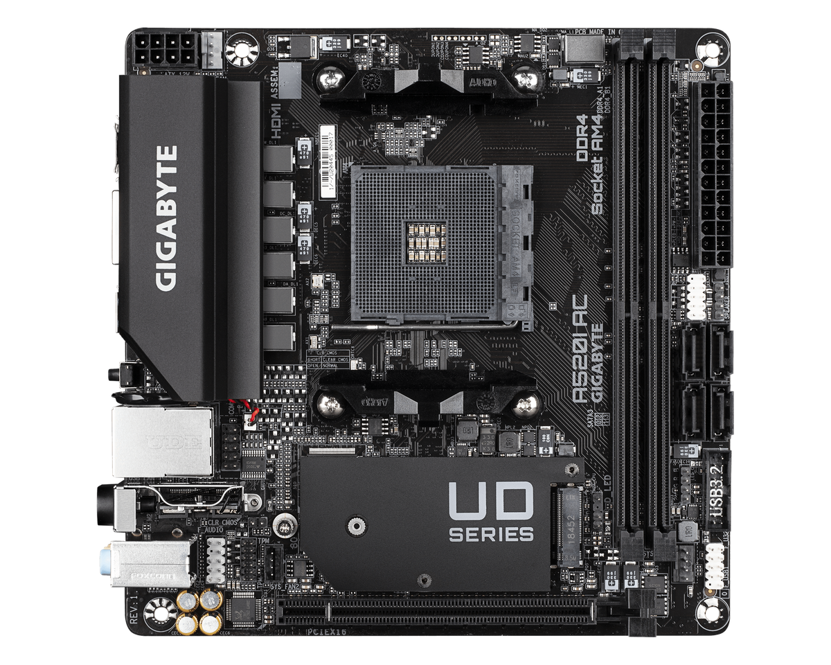Gigabyte A520I AC — 1