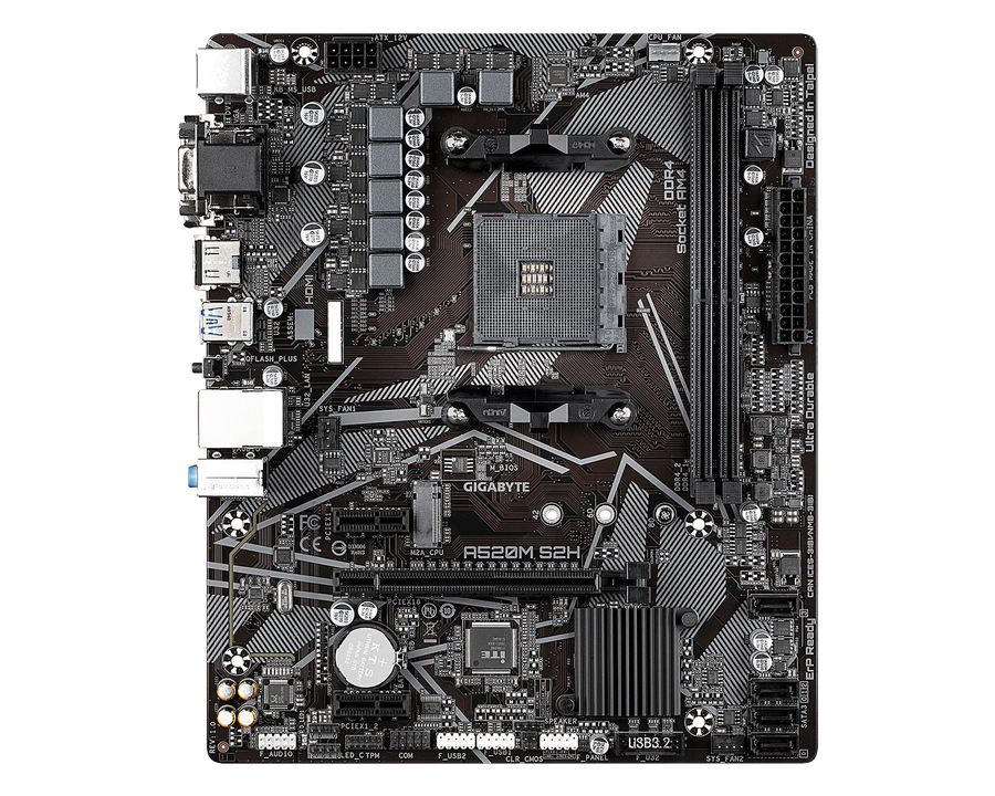 Gigabyte A520M S2H — 1