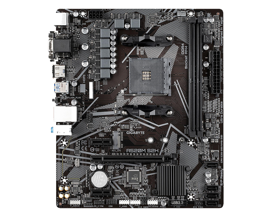 Gigabyte A520M S2H — 1