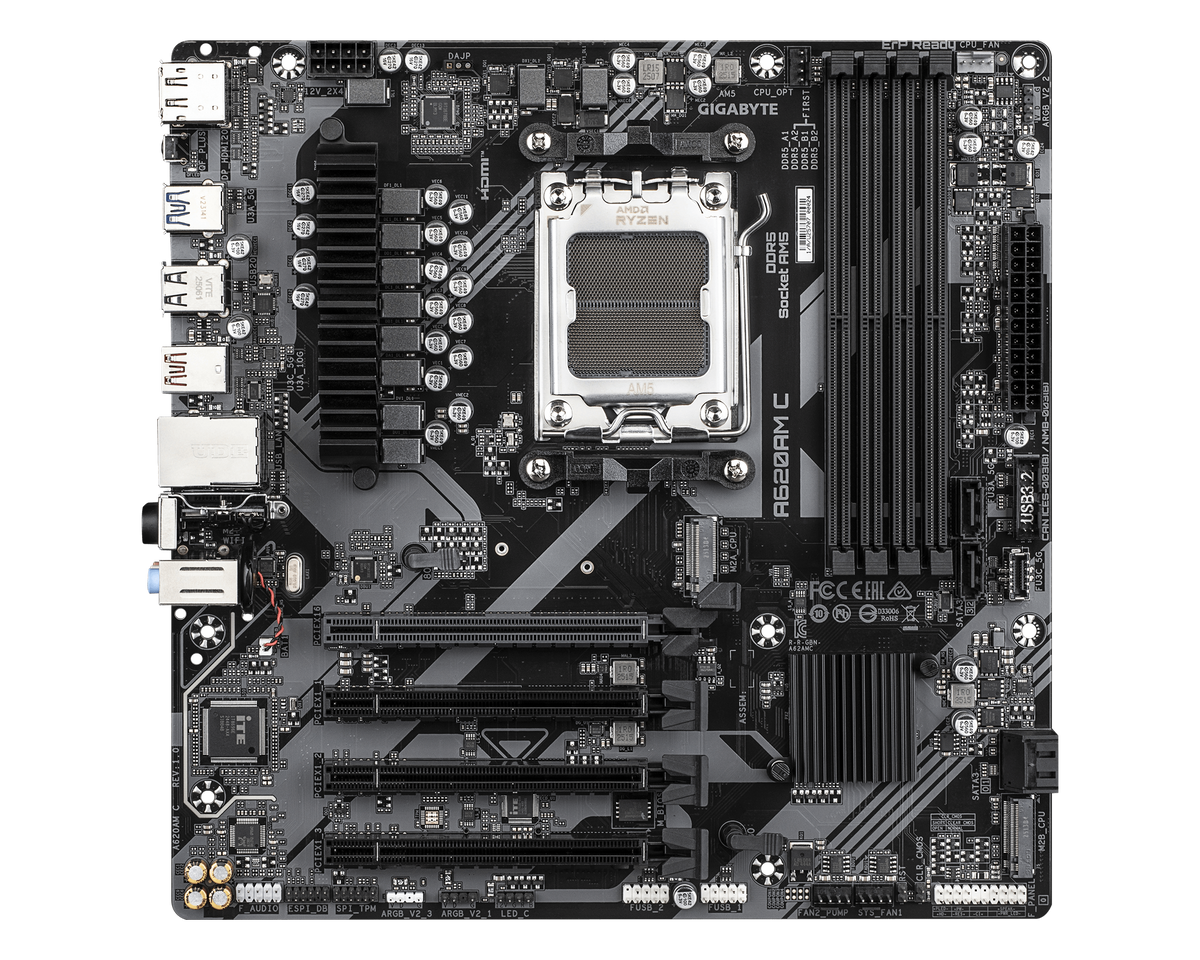 Gigabyte A620AM C — 1