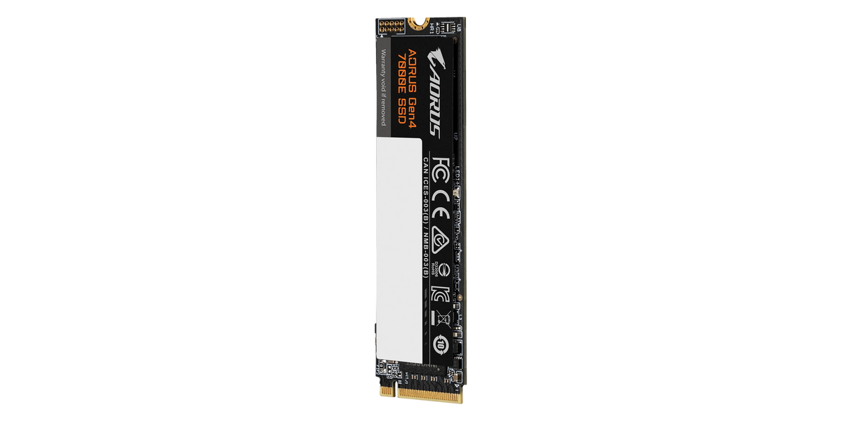 Gigabyte AORUS Gen4 7000E 4TB PCIe 4.0 NVMe — 3
