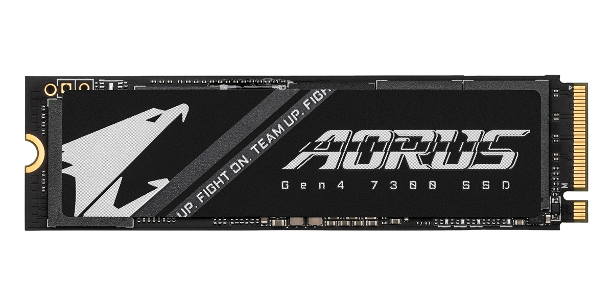Gigabyte AORUS Gen4 7300 2TB PCIe 4.0 NVMe — 1