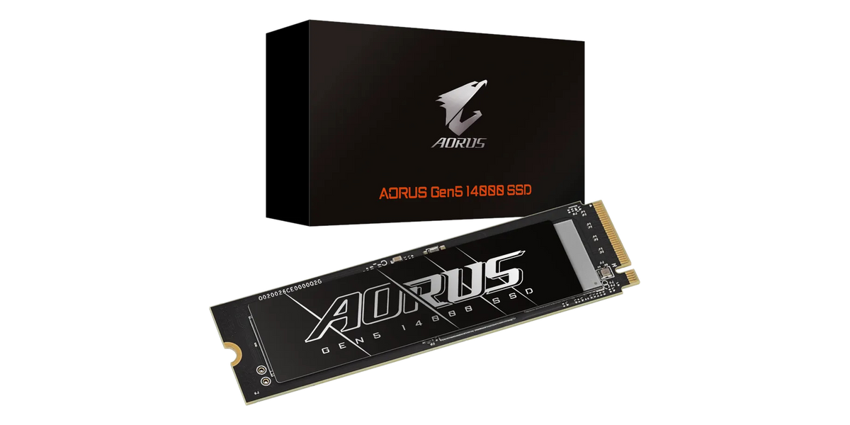 Gigabyte AORUS Gen5 14000 2TB PCIe 5.0 NVMe — 6