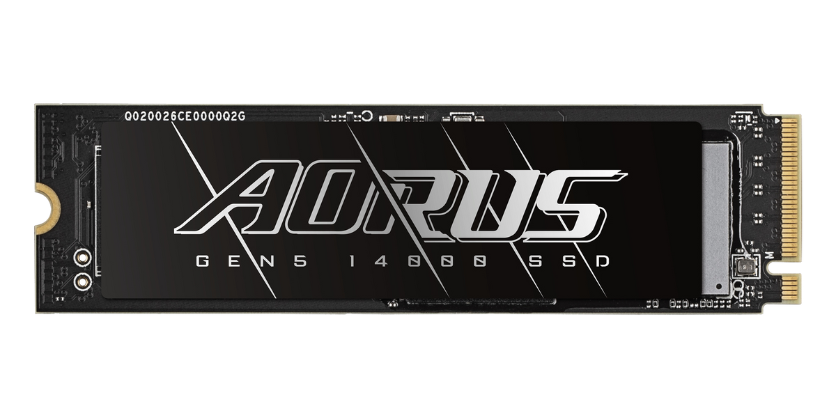 Gigabyte AORUS Gen5 14000 4TB PCIe 5.0 NVMe — 1