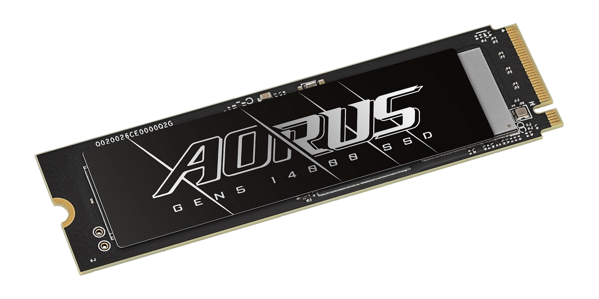 Gigabyte AORUS Gen5 14000 4TB PCIe 5.0 NVMe — 2