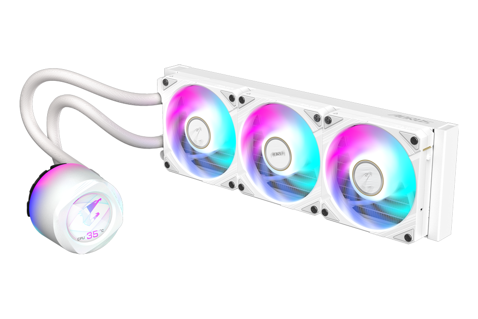 Gigabyte AORUS WATERFORCE X II 360 ICE AIO Liquid Cooler — 1