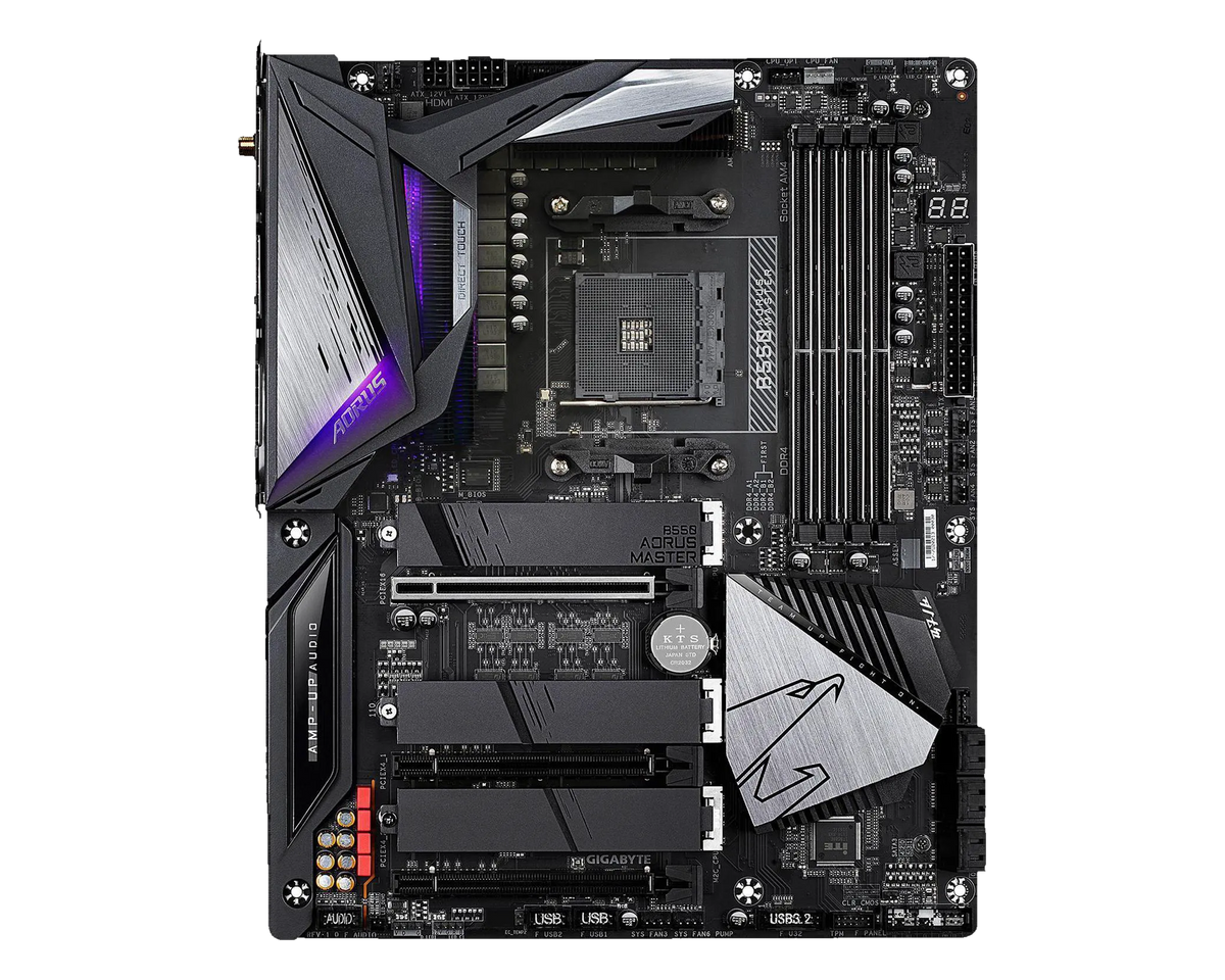 Gigabyte B550 AORUS MASTER — 1