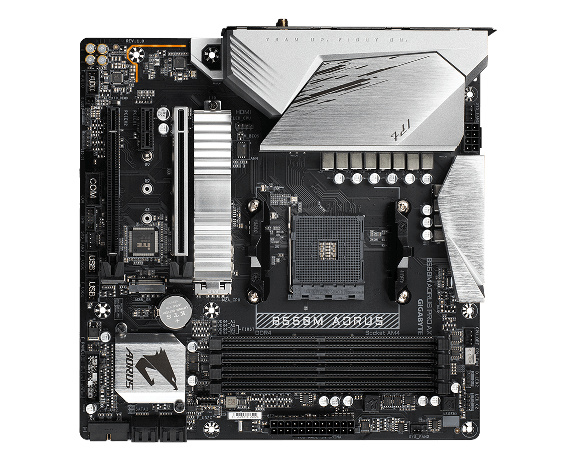 Gigabyte B550M AORUS PRO AX — 1