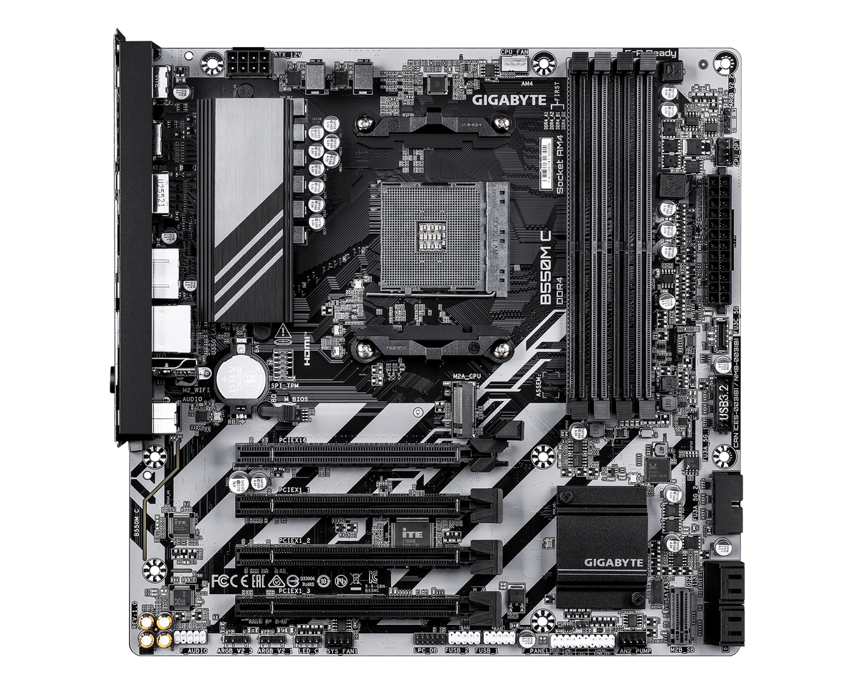 Gigabyte B550M C — 1