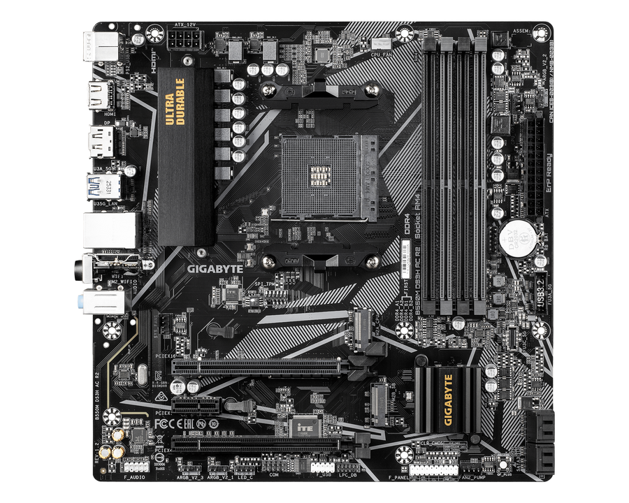 Gigabyte B550M DS3H AC R2 — 1