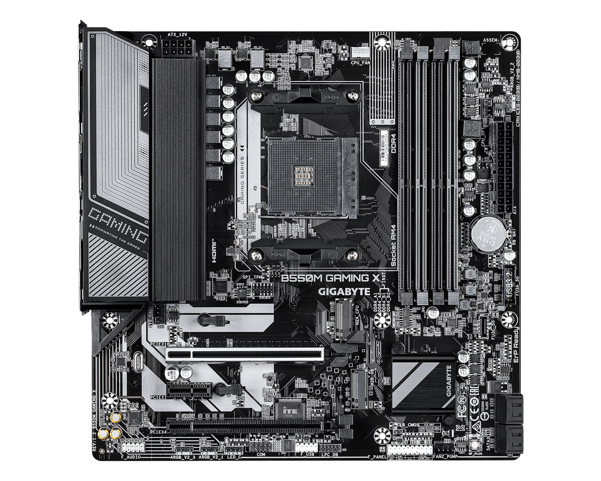 Gigabyte B550M GAMING X — 1