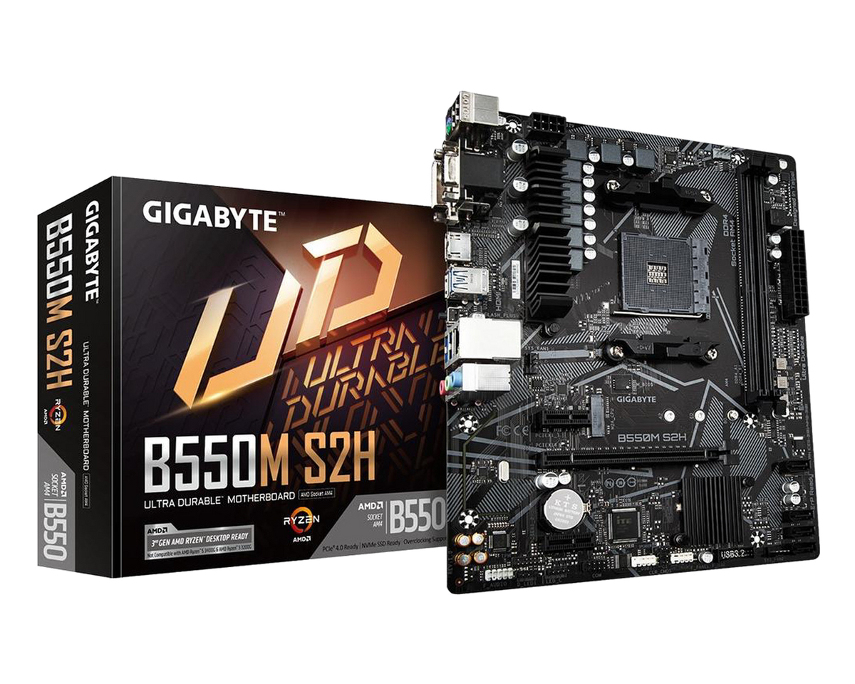 Gigabyte B550M S2H — 1