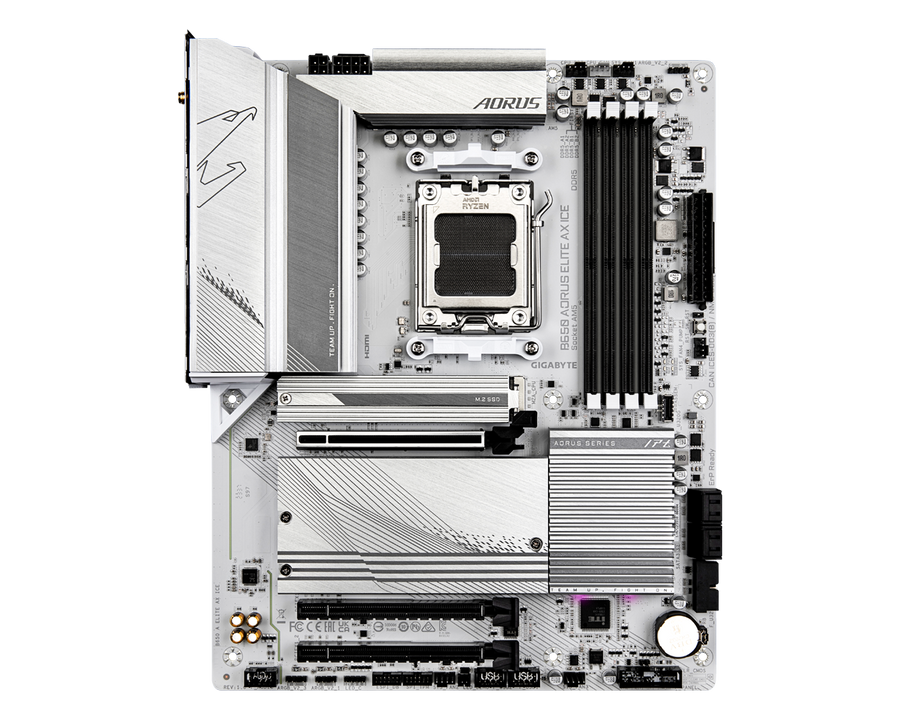 Gigabyte B650 AORUS ELITE AX ICE — 1