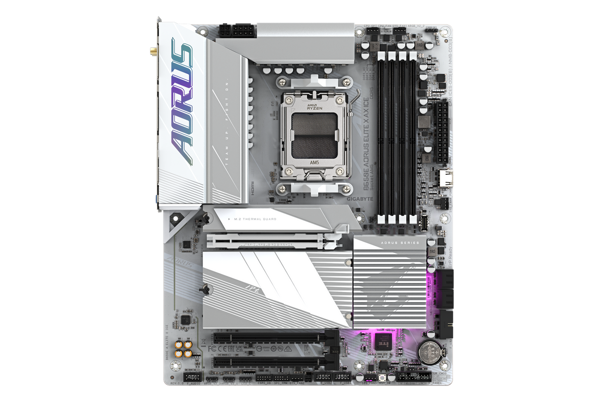 Gigabyte B650E AORUS ELITE X AX ICE — 1