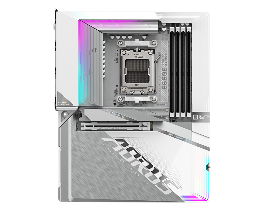 Gigabyte B650E AORUS STEALTH ICE — 1