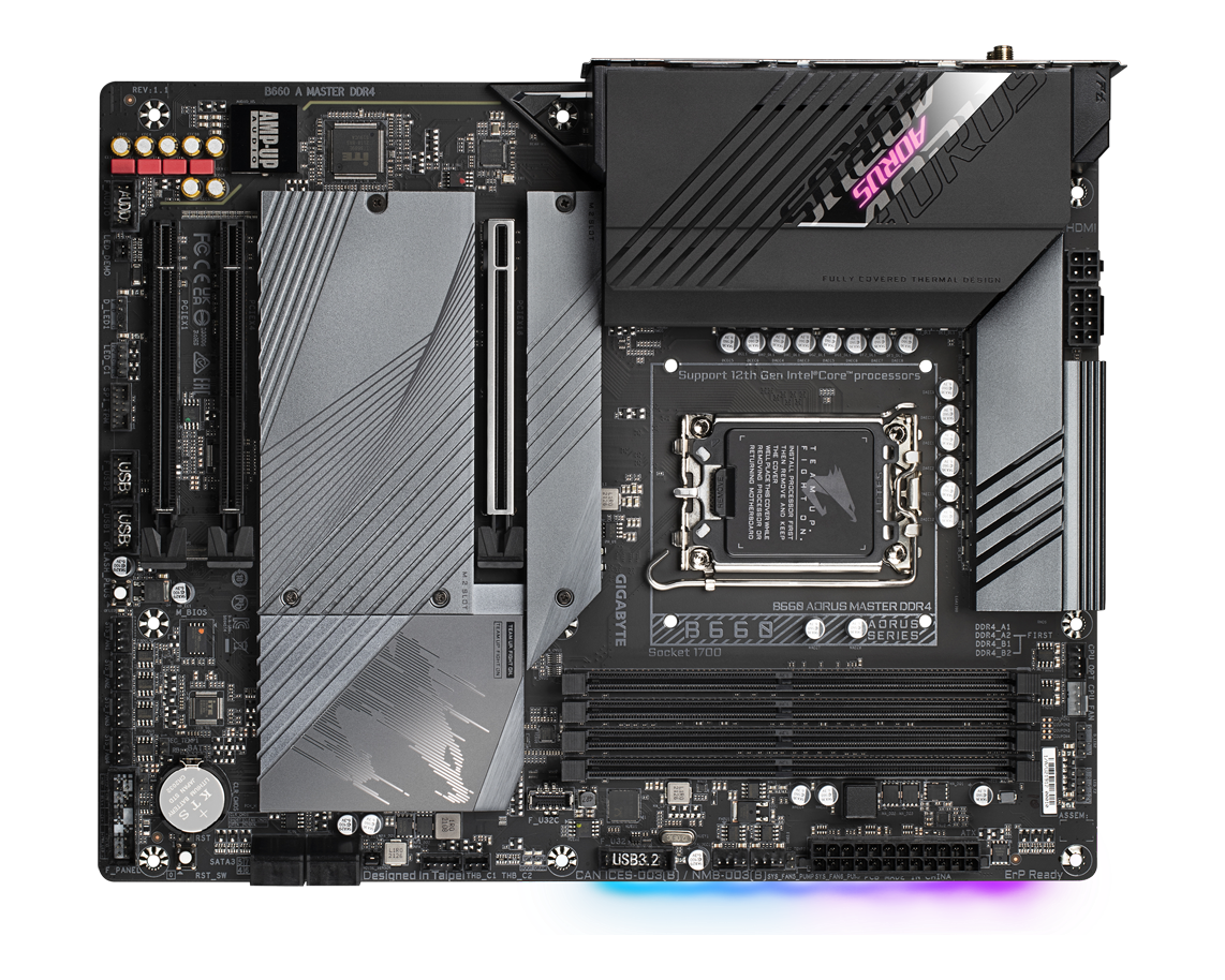 Gigabyte B660 AORUS MASTER DDR4 — 1