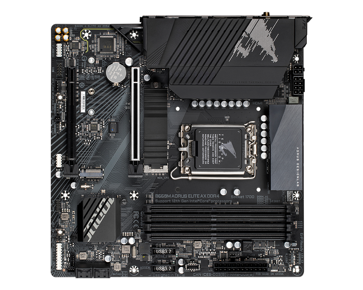 Gigabyte B660M AORUS ELITE AX DDR4 — 1