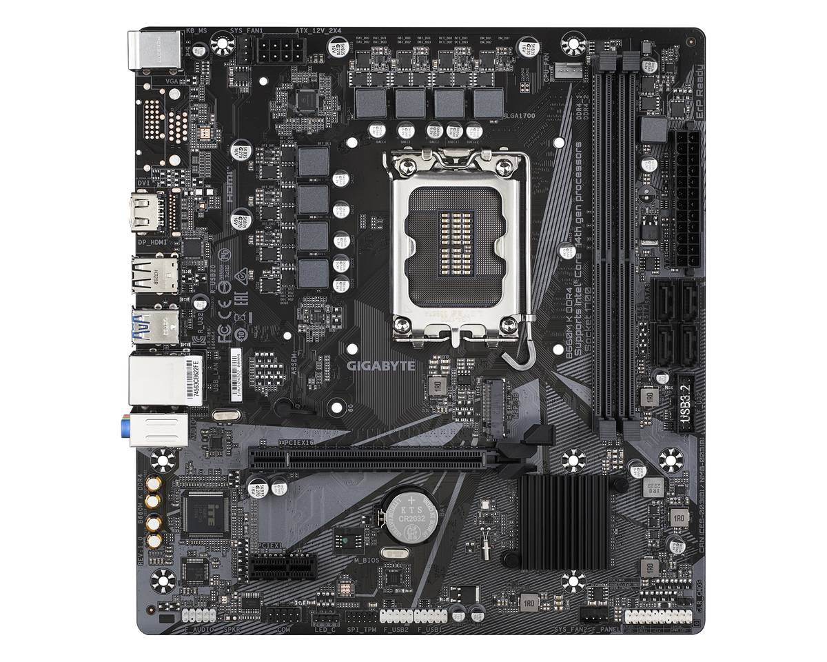 Gigabyte B660M K DDR4 — 1