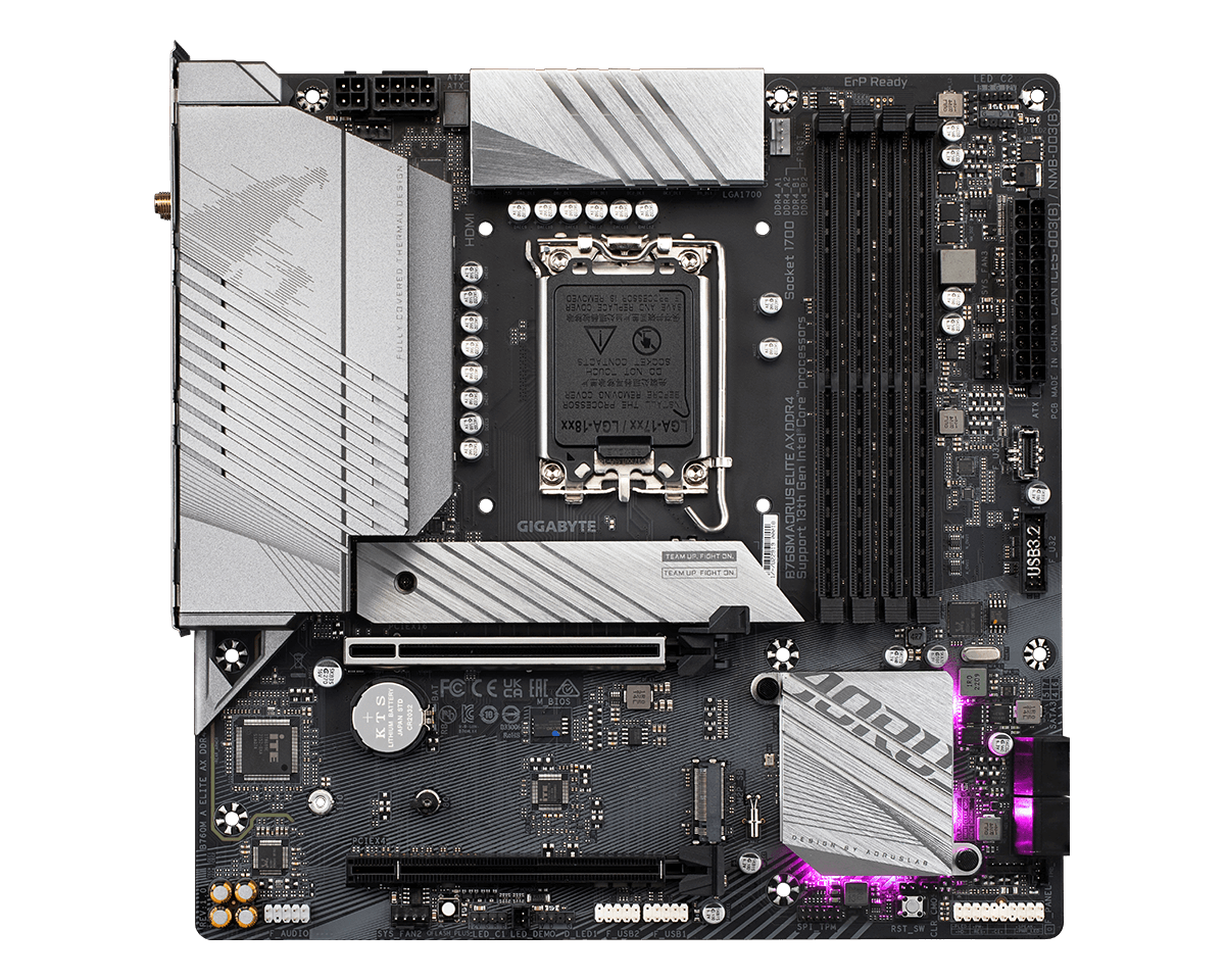 Gigabyte B760M AORUS ELITE AX DDR4 — 1