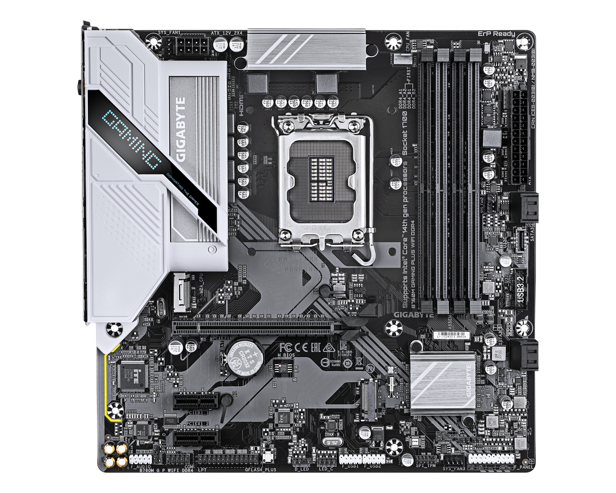 Gigabyte B760M GAMING PLUS WIFI DDR4 — 1