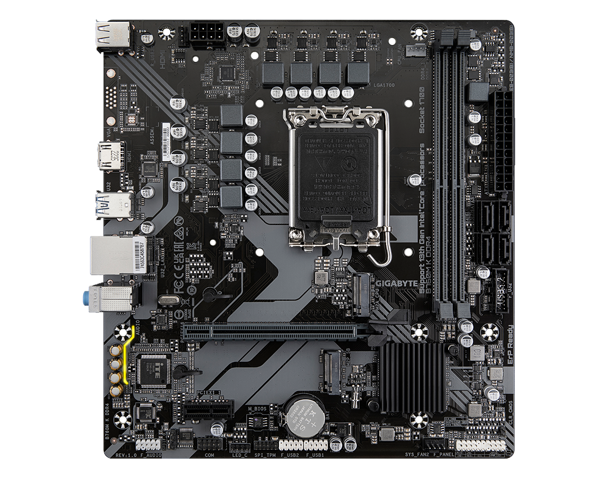 Gigabyte B760M K DDR4 — 1