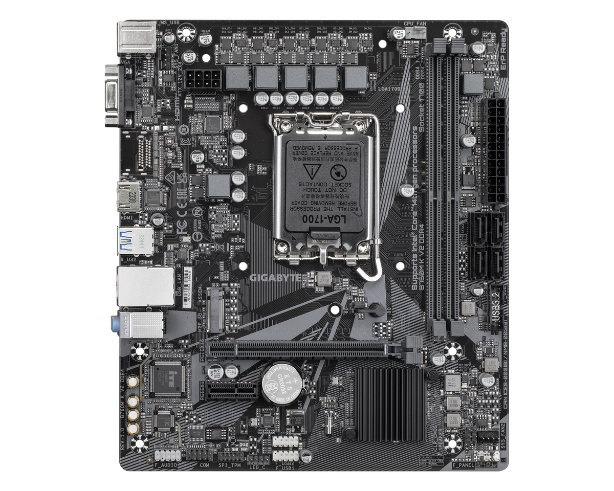 Gigabyte B760M K V2 DDR4 — 1