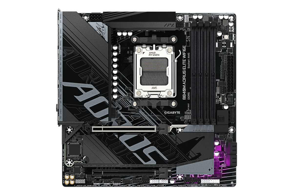 Gigabyte B840M AORUS ELITE WIFI6E — 1