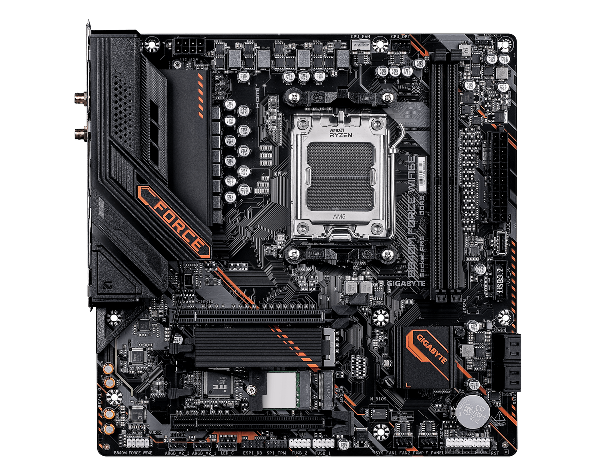 Gigabyte B840M FORCE WIFI6E — 1