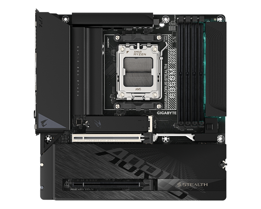 Gigabyte B850M AORUS STEALTH — 1
