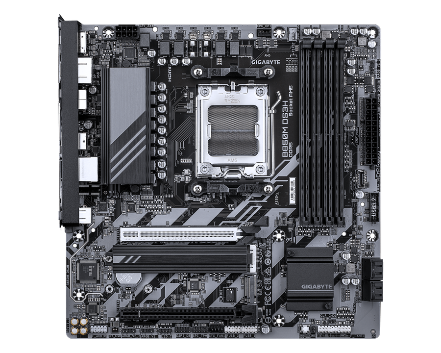 Gigabyte B850M DS3H — 1