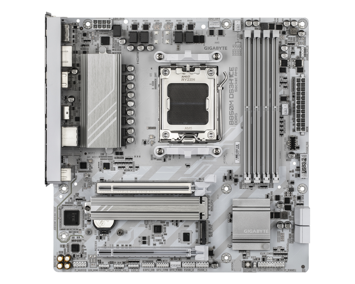 Gigabyte B850M DS3H ICE — 1