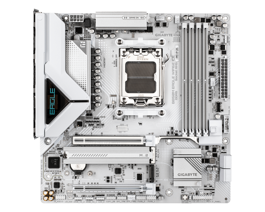 Gigabyte B850M EAGLE WIFI6E ICE — 1