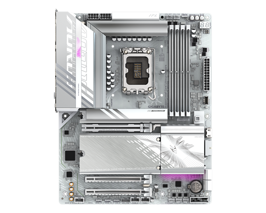 Gigabyte B860 AORUS ELITE WIFI7 ICE — 1