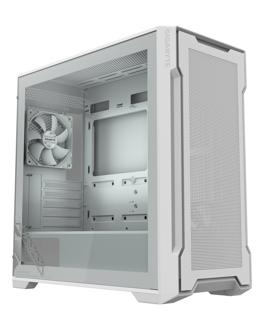 Gigabyte C102 GLASS ICE Micro-ATX Tower — 1