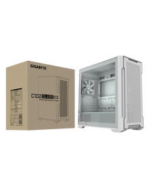 Gigabyte C102 GLASS ICE Micro-ATX Tower — 8