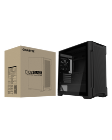 Gigabyte C102 GLASS Micro-ATX Tower — 8