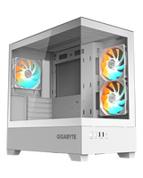 Gigabyte C201 PANORAMIC ICE Micro-ATX Tower — 1