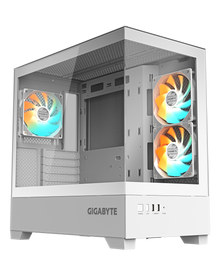Gigabyte C201 PANORAMIC ICE Micro-ATX Tower — 1
