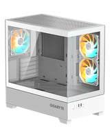 Gigabyte C201 PANORAMIC ICE Micro-ATX Tower — 2