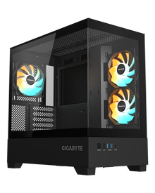 Gigabyte C201 PANORAMIC Micro-ATX Tower — 1