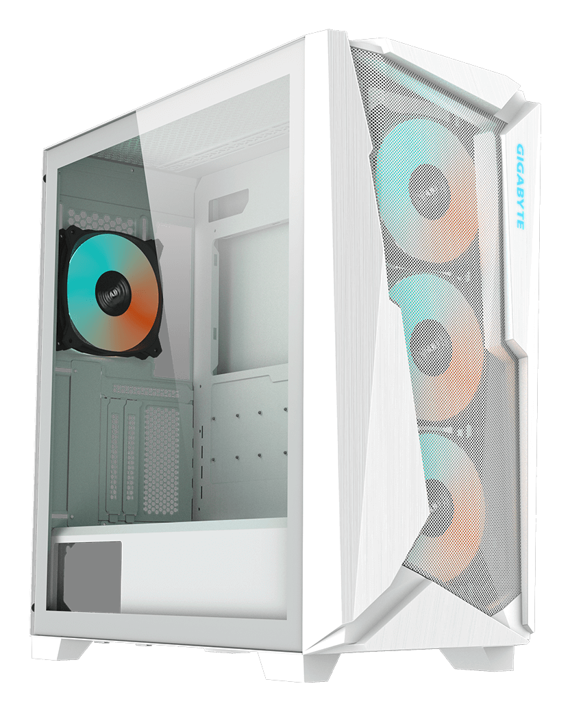 Gigabyte C301 GLASS Mid Tower White — 1