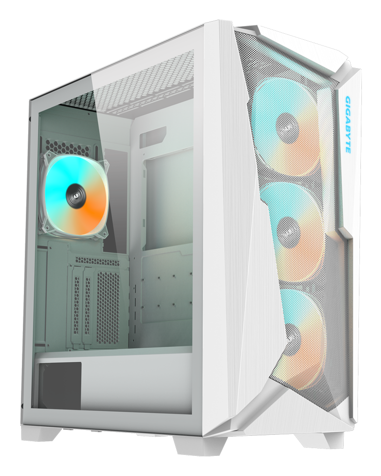 Gigabyte C301 GLASS V2 Mid Tower White — 1