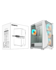 Gigabyte C301 GLASS V2 Mid Tower White — 2